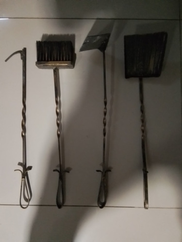 Kit Limpeza Lareira E Fogão A Lenha Da Nona Preto 4pç 111.1 Preto