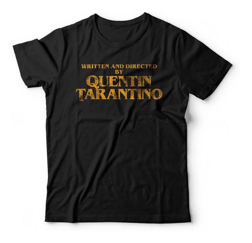 Camiseta Written And Directed By Quentin Tarantino