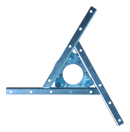 Suportes Ajustáveis Gesso 15a20cm + Ganchos Rede Teto Inox
