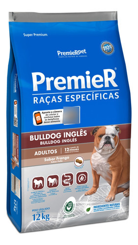 Alimento Para Perros Premier Raza Bulldog Adulto 12kg