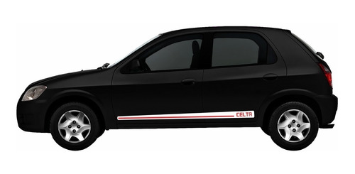 Adesivo Chevrolet Celta Faixa Lateral Personalizado Imp46