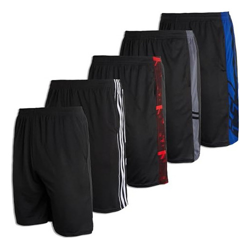 Shorts Basketball Real Essentials Pantalones Cortos De Malla