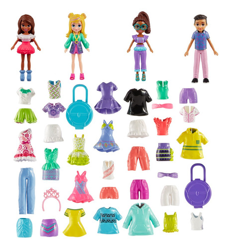 Polly Pocket Set De Juego Moditas Aventuras En Río Color Multicolor