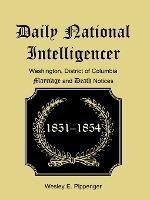 Libro Daily National Intelligencer, Washington, District ...