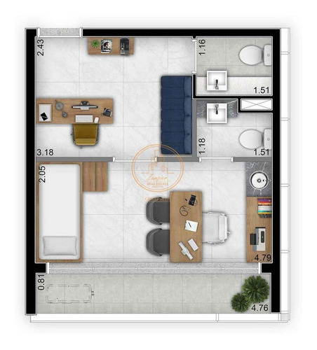 Sala Comercial Localizado(a) No Bairro Moema Em São Paulo / São Paulo - 10291:916515