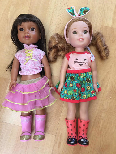 American Girl Wellie Wishers Jillian Y Ashlyn