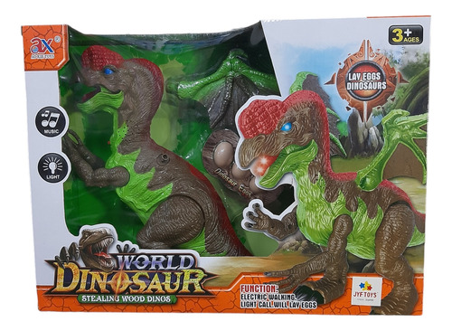 Dinosaurio A Pila Con Huevos Camina Toys Palace