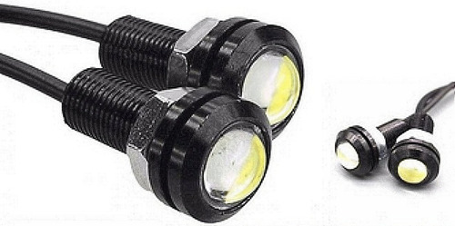 Juego Lampara Ojo Aguila Led Destellante 12v