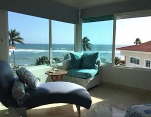 Apartamento Amoblado En Venta Primera Linea De Playa Juan Dolio