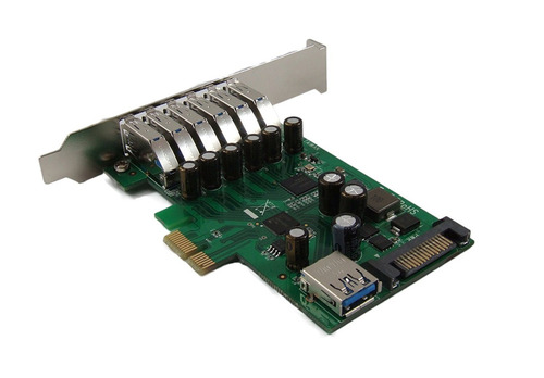Ableconn Pex-ub127 7 Puertos Usb 3.0 Externo 6x + 1x Interna