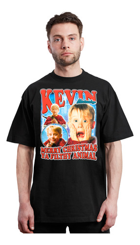 Kevin Mccallister - Mi Pobre Angelito - Collage - Polera