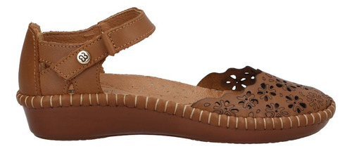 Sandalias Urbanas Pr613277 Molde Normal Depiso Flor Mujer