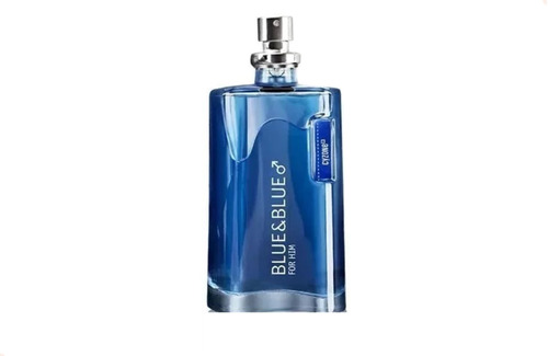 Blue & Blue For Him Cyzone Perfume Hombre Original