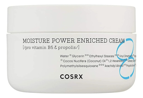 Cosrx Moisture Power Enriched Cream 50ml Para Pieles Secas Momento De Aplicación Noche Tipo De Piel Seca
