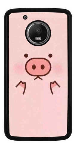 Funda Protector Para Motorola Cerdito Cerdo Puerquito 01