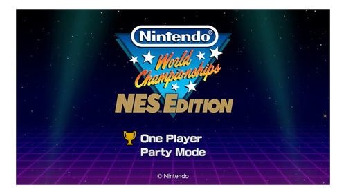 Nintendo World Championship Nes Edition