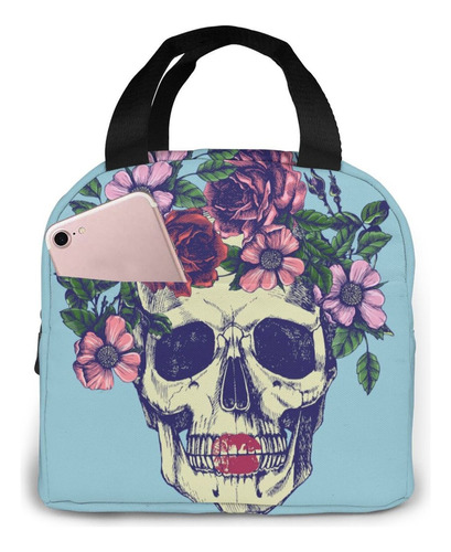 Bolsa Térmica Térmica Para Almuerzo, Diseño De Calavera, [u]