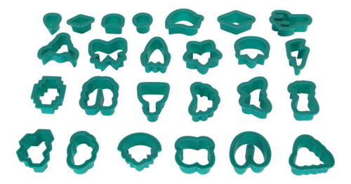 Pendientes Clay Cutters, 193 Unidades, Para Bricolaje, 25 Fo