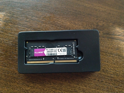Imagem 2 de 4 de Memória Ram Ddr4 Notebook 16gb 2666mhz Kllisre