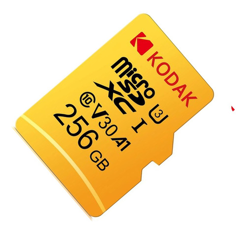 Cartão De Memoria Micro Sdxc 256gb Kodak Uhs-i U3 V30 A1 4k