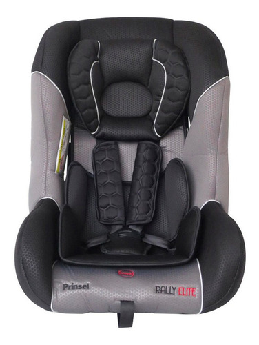 Autoasiento Bebe Arnés Acolchado Rally Negro Elite Prinsel