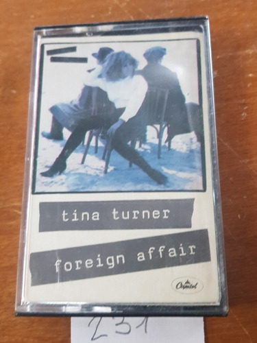 Tina Turner Foreign Affair Cassette Nacional Año 1989