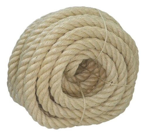 Corda De Sisal Grossa 38mm X 25m