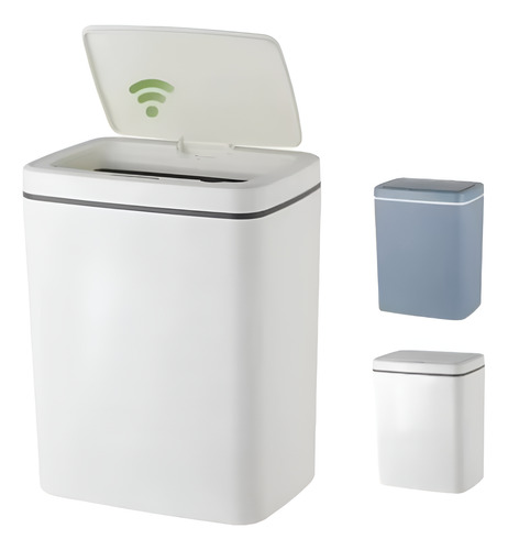 Lixeira Inteligente Sensor Automático Recarregável Tampa 12l
