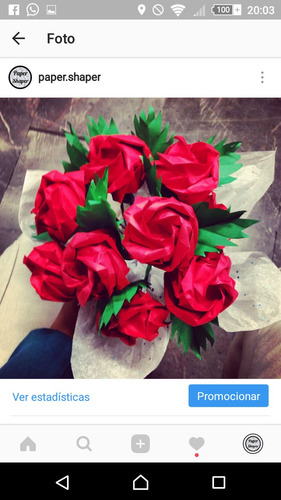 Ramos De Rosas De Papel. Flores De Papel. Flores De Origami.