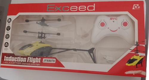 Helicóptero De Control Remoto Y Luces Led