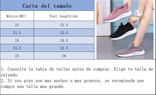Zapatillasdeportivastranspirable Yantideslizantes Para Mujer