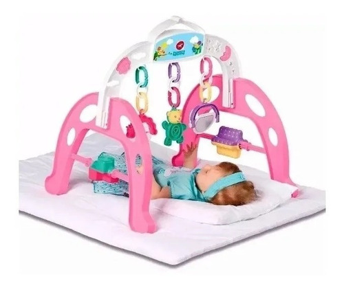 Imagen 2 de 6 de Gimnasio Para Bebe Baby Gym Calesita Playking