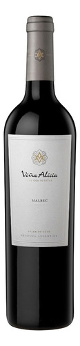 Vino Viña Alicia Malbec Reserva Las Compuertas X 750ml 