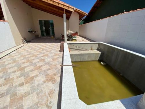 Imagem 12 de 14 de Casa No Bairro Cibratel 1, Em Itanhaém Aceita Financiamento Bancário.