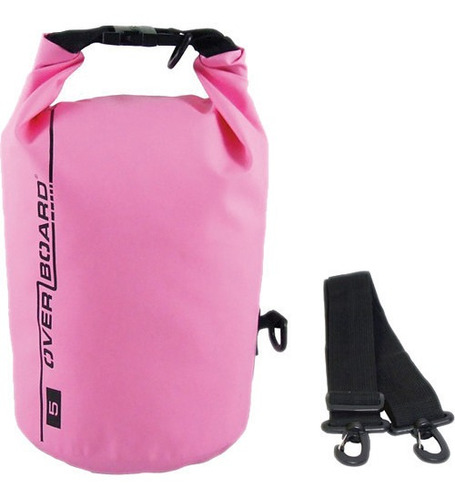 Overboard Waterproof Dry Tube Bag, (5l, Pink)