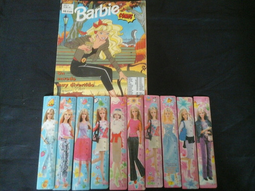 Pack Revista Barbie + 10 Reglas Coleccionables