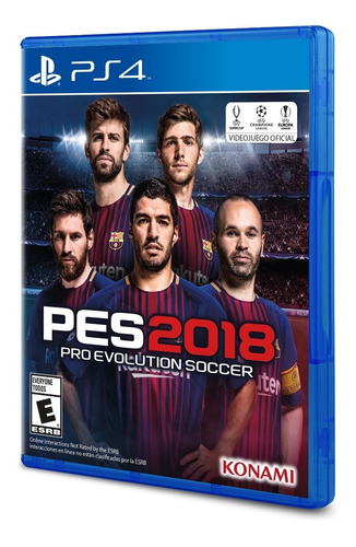 Pes 2018 Formato Físco Ps4 Original Favoritos