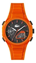 Comprar Reloj Lacoste Hombre Lc33 Multifuncion 2011369 Malla Naranja Bisel Naranja Fondo Naranja