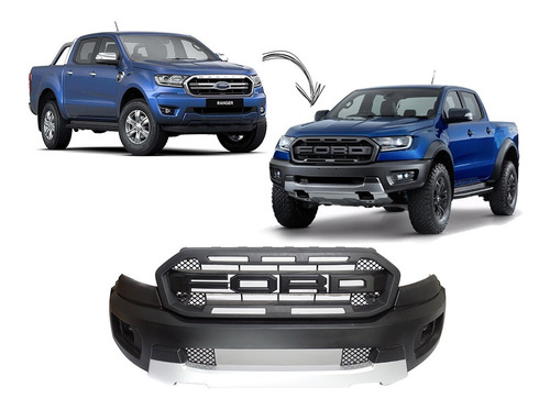 Body Kit Ford Ranger 2016-2021 Estilo Ranger Raptor 2021