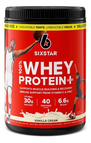 Proteina 100% Whey Protein Plus Muscletech Six Star 4.1 Lbs