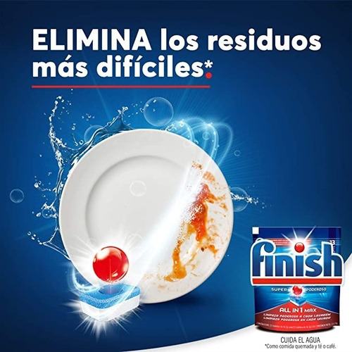 Finish Powerball Detergente Lavavajillas Doypack 30 Tabletas