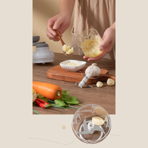 Picador Manual De Alimentos Picador De Cebola Picador Branco