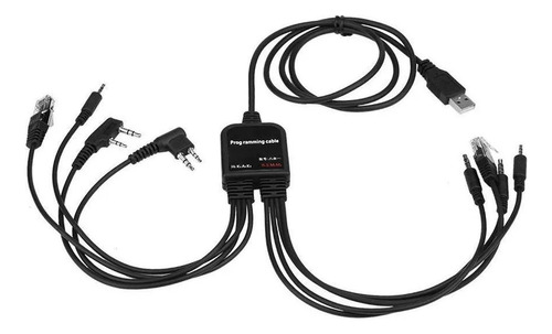 Cable De Programación Usb 8 En 1 Para Kenwood/quanshengcn/ty