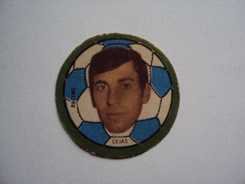 #f Figurita Racing Goles-dobles Uruguay 1969 Cejas