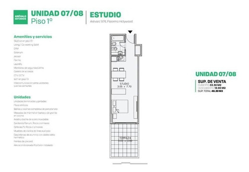 Departamento En Venta Palermo 1 Ambiente