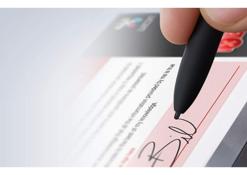 Tableta De Firmas Wacom Stu-530-ch | 5 Pulgadas | 2540 Lpi Color Negro/gris