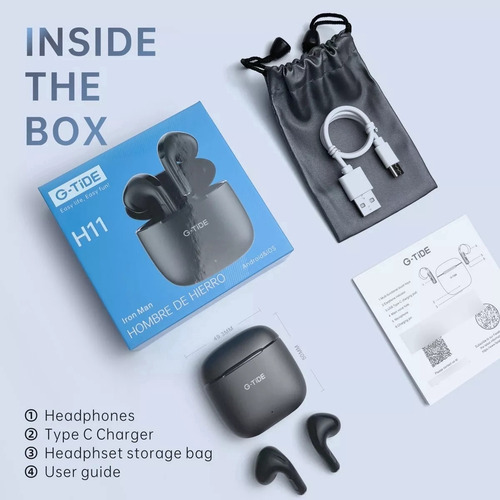 Auriculares Bluetooth, Audífonos Inalámbricos, Manos Libres