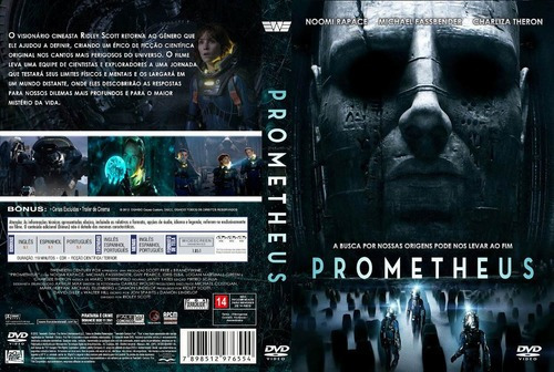 Alien Prometheus Dvd Original Lacrado