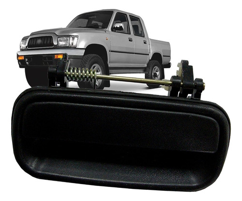 Maçaneta Externa Porta Traseira Esquerda Hilux 2003 2004