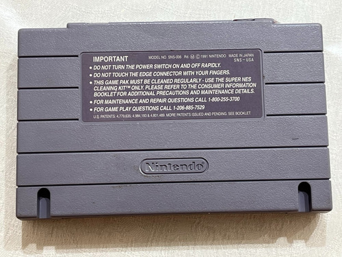 Id 277 Super Ghouls N Ghost Original Snes Super Nintendo